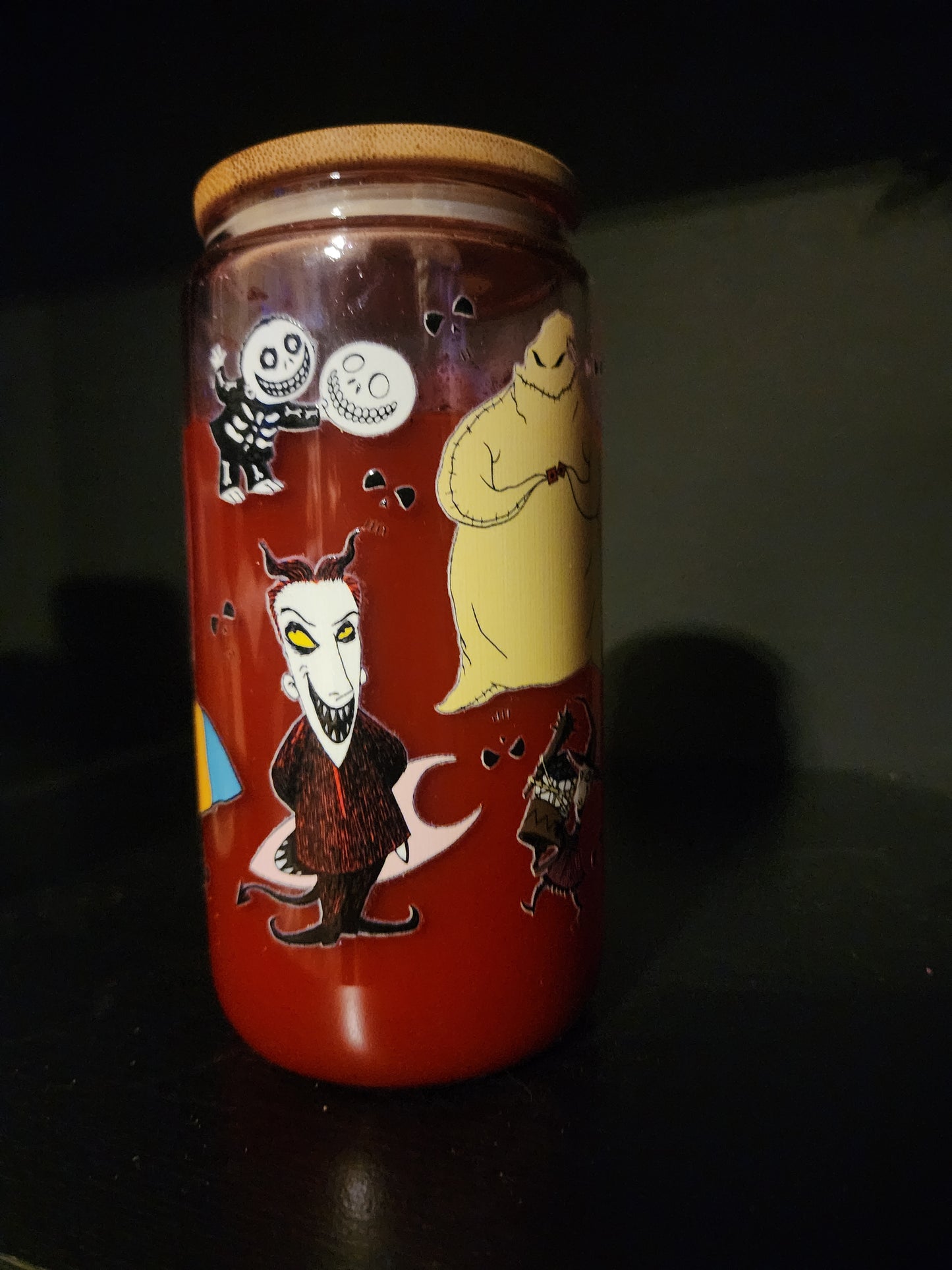 Red Halloween cup