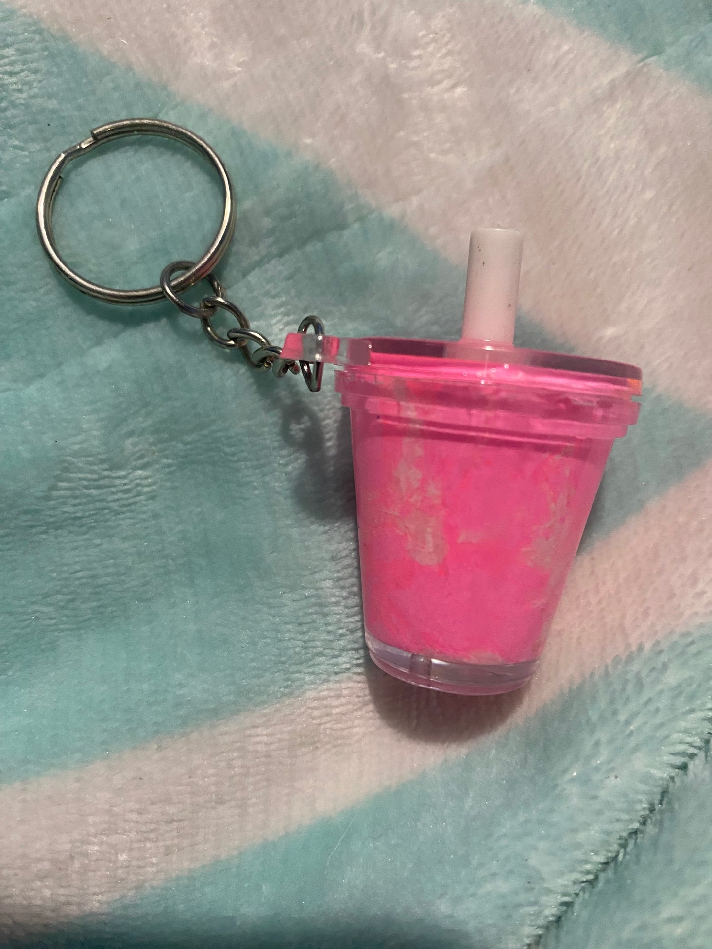 Pink keychain