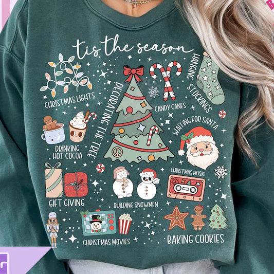 Retro Christmas sweatshirt