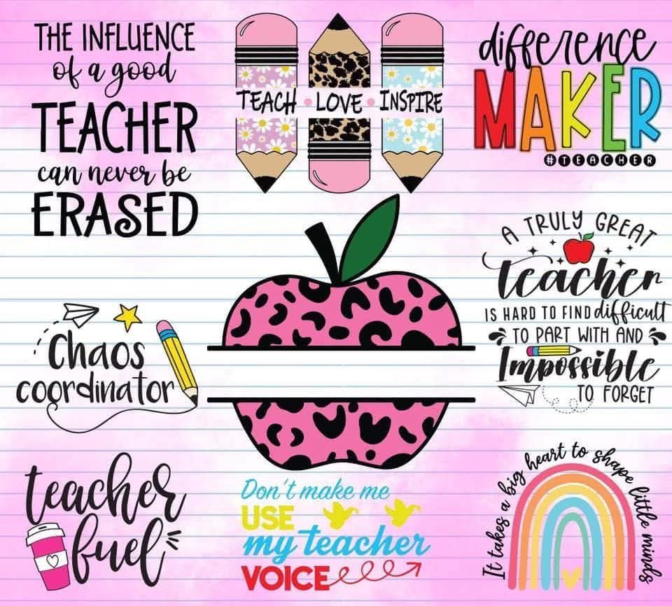 Teacher Appreciation cup gift